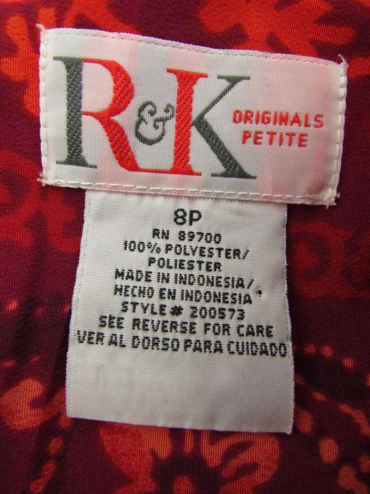 R&K, Dresses, Rk Originals Polka Dot Dress