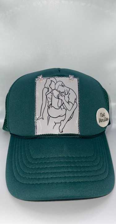 Designer Green Not Vanilla Trucker hat