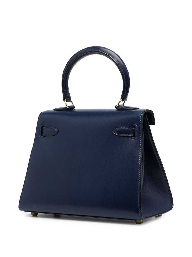 Hermès Pre-Owned 1995 Kelly Sellier 20 bag - Blue - image 3