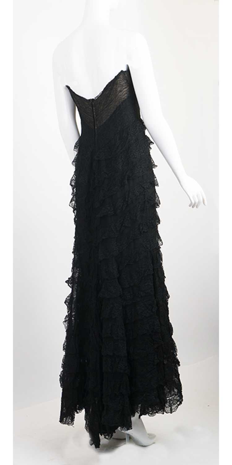 1930s Lace Evening Gown - image 2
