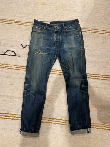 Vintage Time & silence selvedge denim indigo