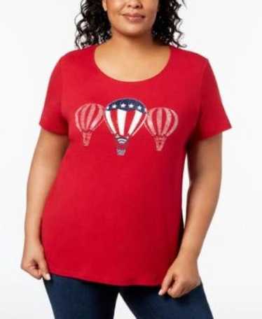 Karen Scott T-Shirt Top - image 1