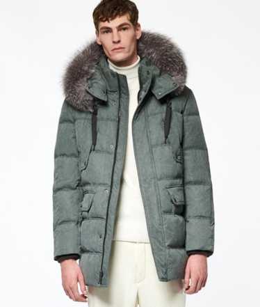 Andrew Marc Andrew Marc - White Fox Fur Down Jacke