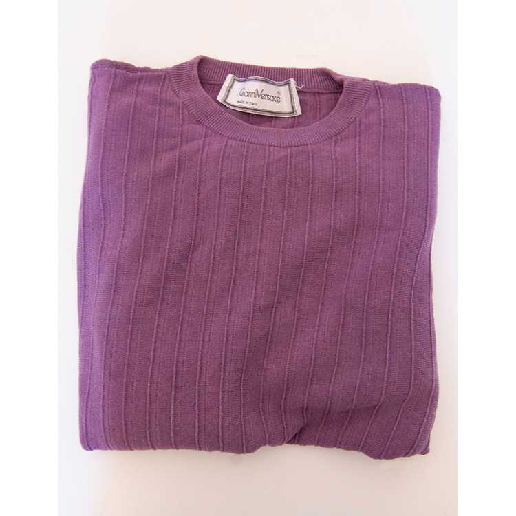 Gianni Versace Knitwear Wool in Violet - image 3