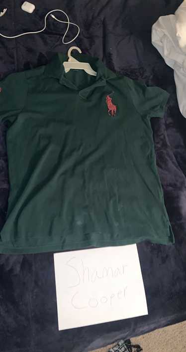 Polo Ralph Lauren Dark green and burgendy red polo