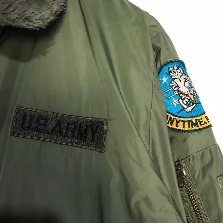 Military × Vintage Vintage Flight Jacket Air Forc… - image 7