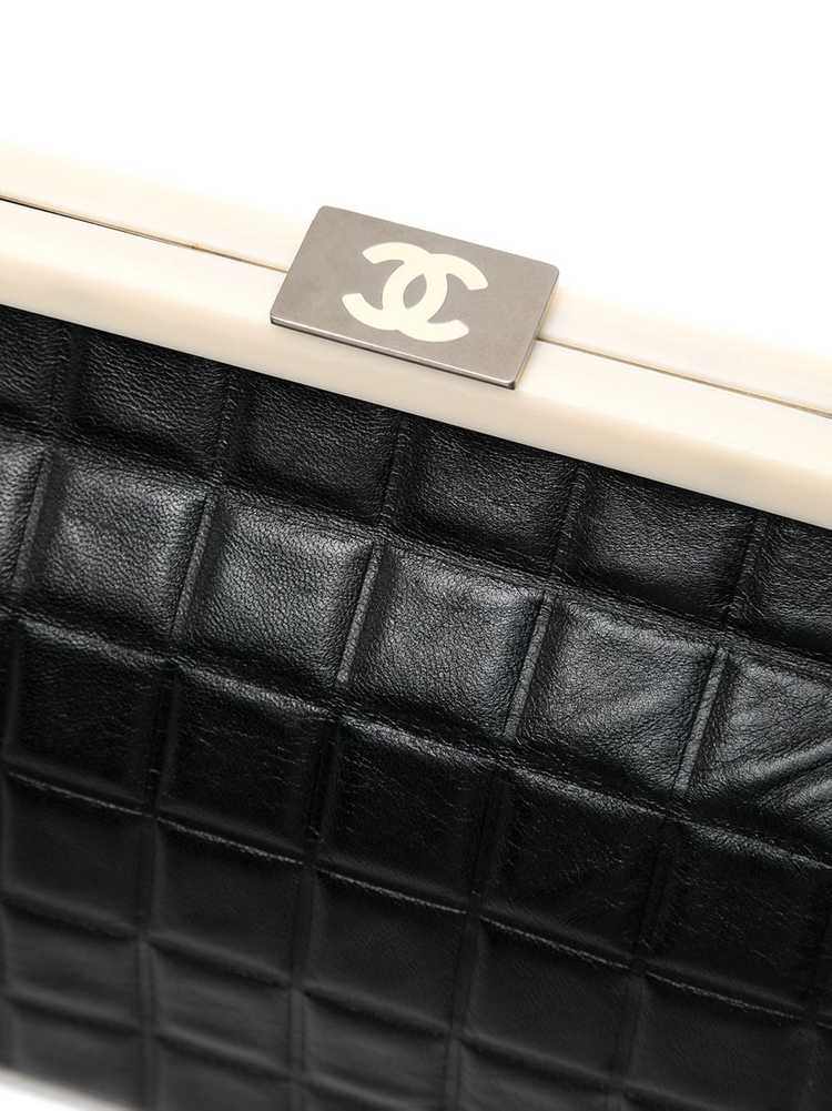 CHANEL Pre-Owned 2001 Choco Bar shoulder bag - Bl… - image 4