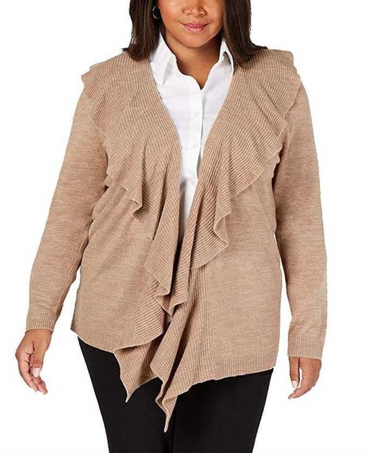 Karen Scott Cardigan Sweater - image 1