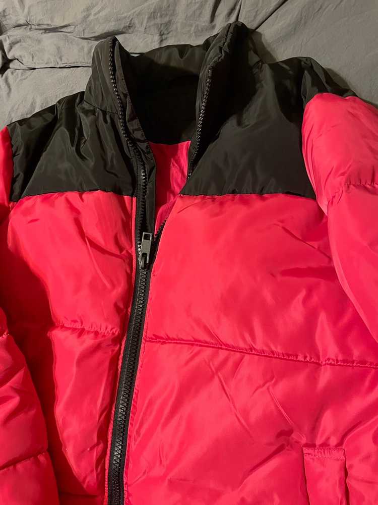 Other Pink and black blank puffer tnf supreme bap… - image 2