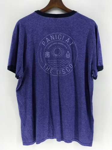 Anvil × Band Tees Panic! At The Disco Ring Spun Te