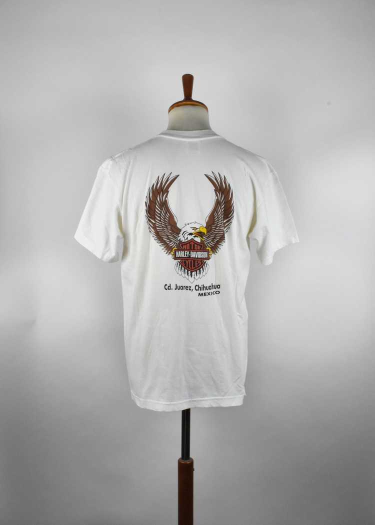 Vintage Harley Davidson T-Shirt with Eagle - image 1