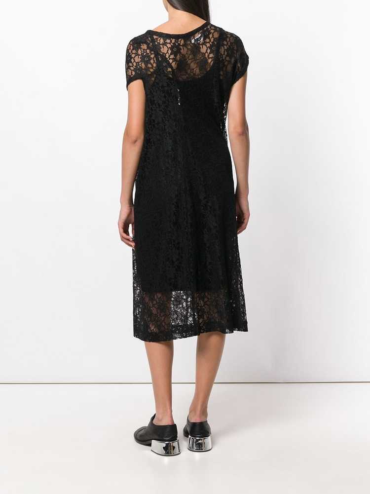 Comme Des Garçons Pre-Owned asymmetric sheer lace… - image 4