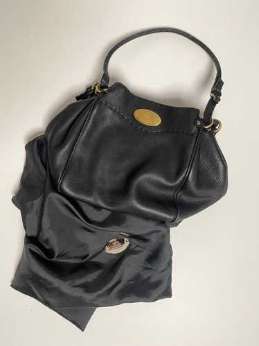Fendi FENDI black selleria leather bag