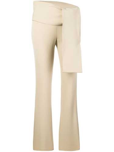 Romeo Gigli Pre-Owned knot detail slim-fit trouser