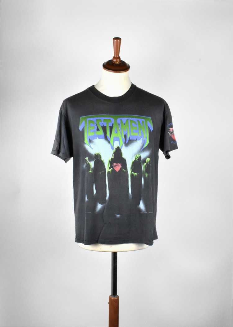 Vintage 1990 TESTAMENT Tour T-Shirt - image 4
