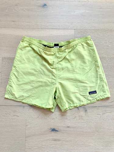 Patagonia Baggies 5 inch Shorts Neon Yellow Volt L