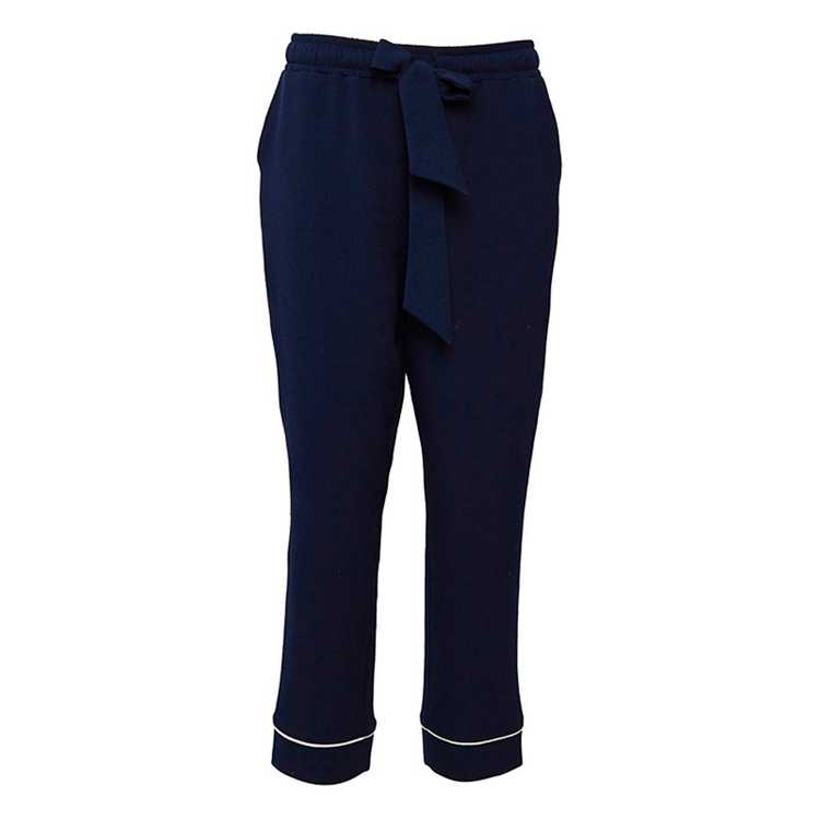 Ganni trousers in blue / white - image 1
