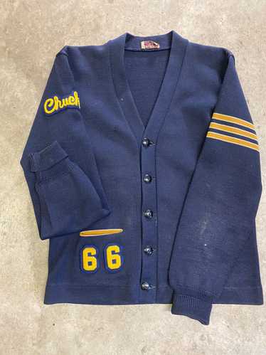 Vintage Vintage letterman sweater/Changan