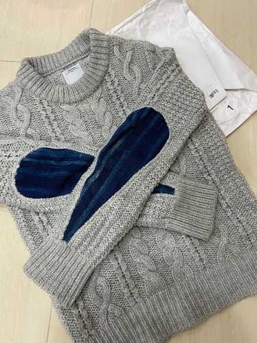 Visvim Visvim fisherman cable knit sweater