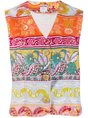 Moschino Pre-Owned 1990's floral print vest - Oran
