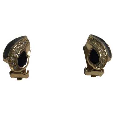 Christian Dior Earclips with rhinestones - image 1