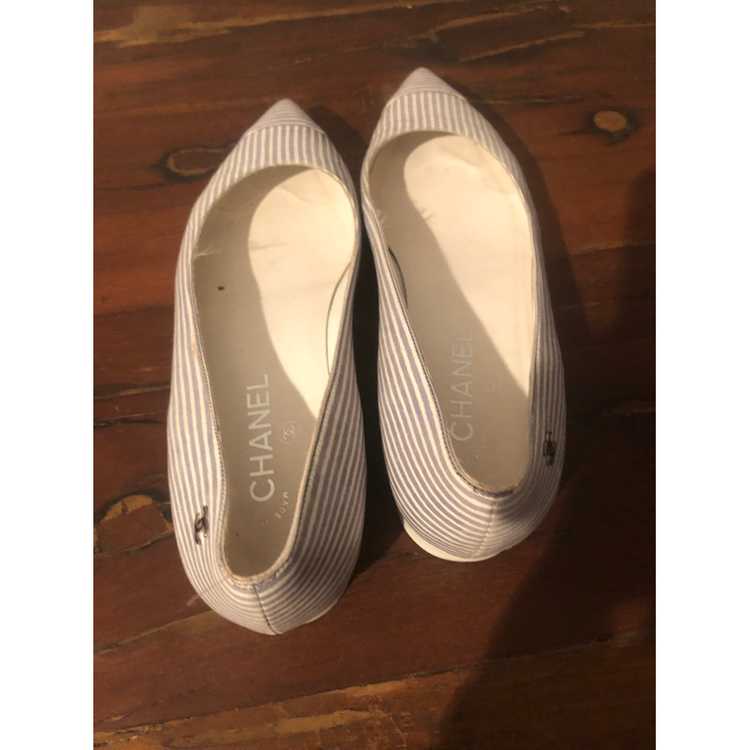 Chanel Slippers/Ballerinas Canvas - image 3