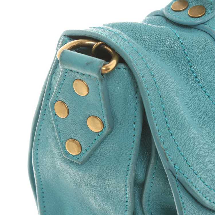 Proenza Schouler Shoulder bag Leather in Turquoise - image 7
