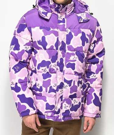 rip n dip purple camo hoodie