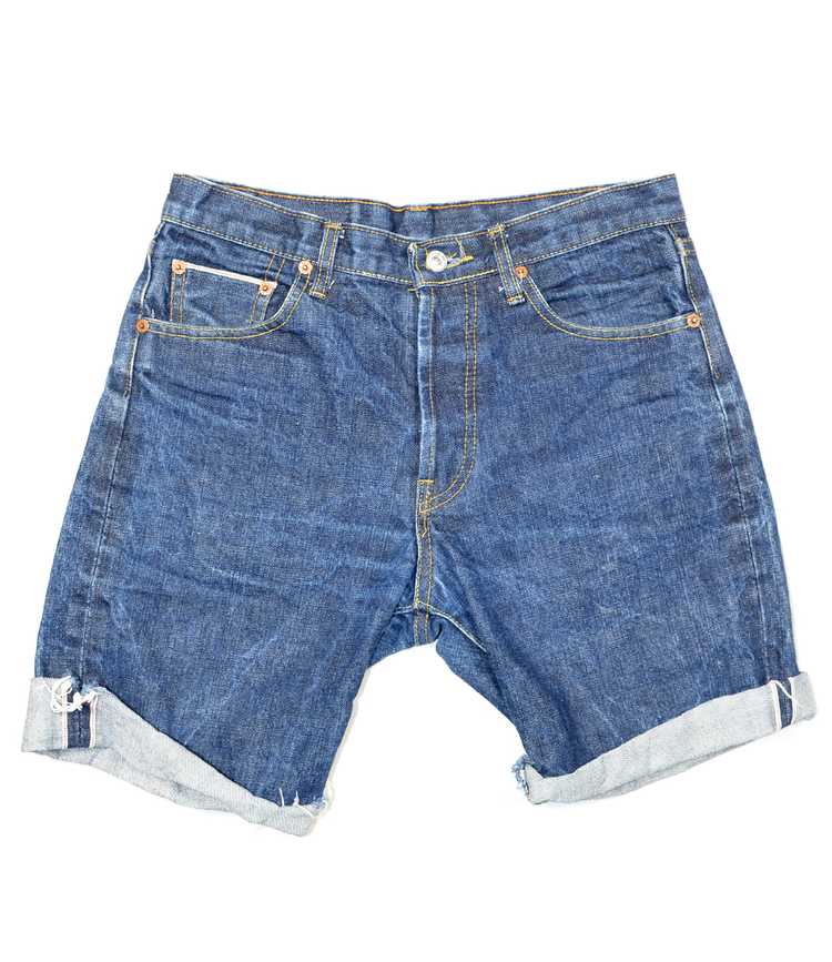 Made in USA Levis 501 Selvedge Shorts - image 1