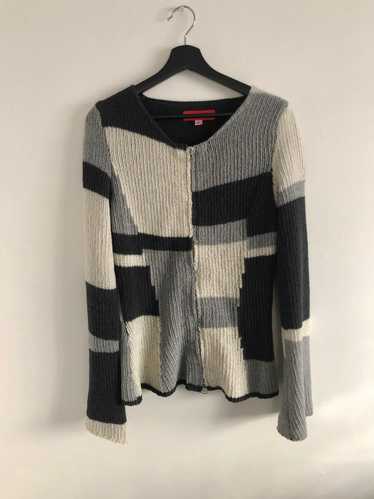 eckhaus latta brickwork cardigan