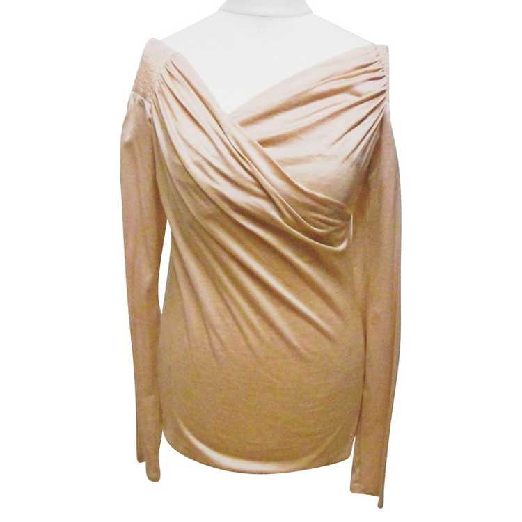 Gucci Top Cotton in Nude - image 1