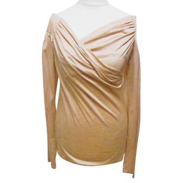 Gucci Top Cotton in Nude - image 1