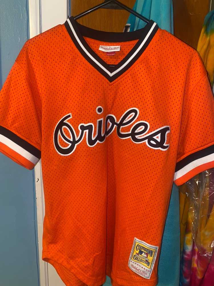 Mitchell & Ness Mens NBA Baltimore Orioles Authentic BP Pullover
