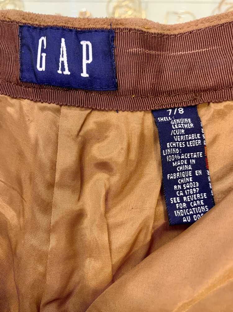 Gap × Vintage Gap leather vintage pants - image 3