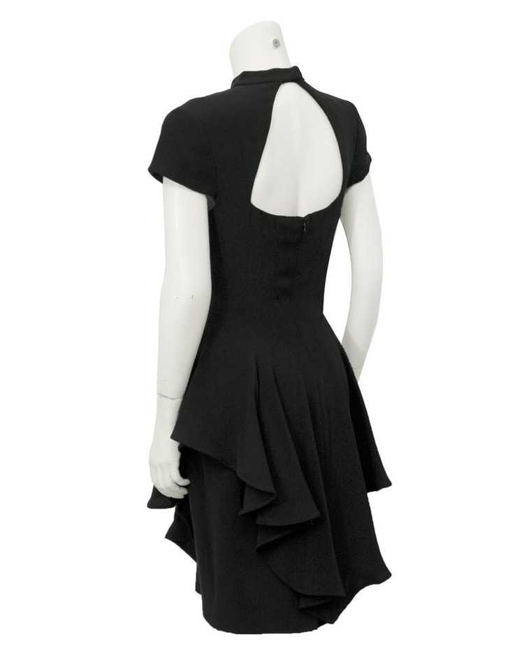 Black open back dress - image 2
