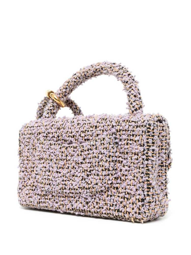 CHANEL Pre-Owned 1995-1996 tweed two-in-one handb… - image 3