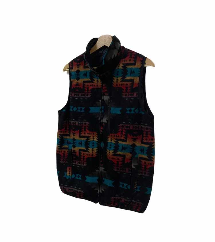 Aztech Mountain × Navajo × Vintage Vtg Vest Rever… - image 6