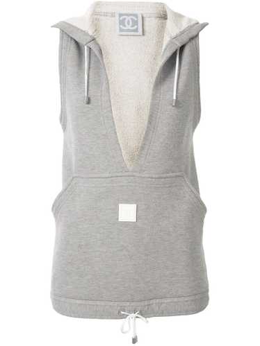 CHANEL Pre-Owned 2005 Sport Line sleeveless hoodie