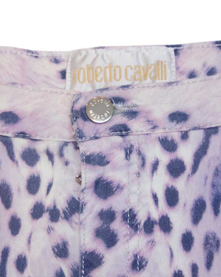 Roberto Cavalli Purple Leopard Jeans - image 4