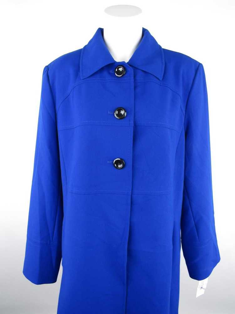 Larry Levine Trench Coat Jacket - image 1