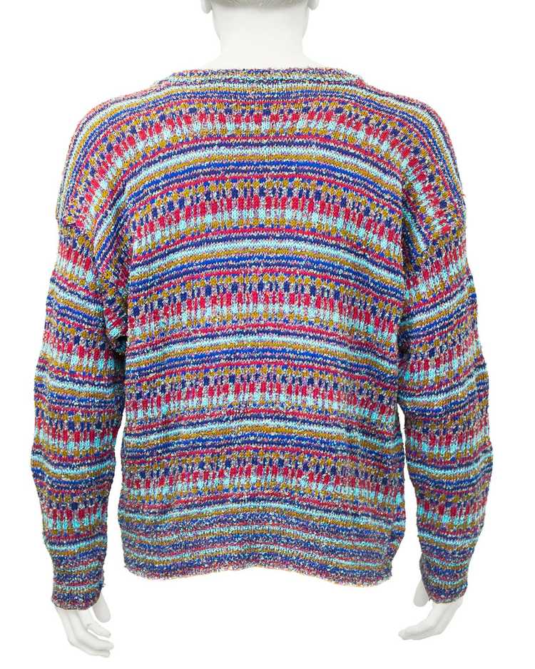 Missoni Multi-color Knit V neck sweater - image 3