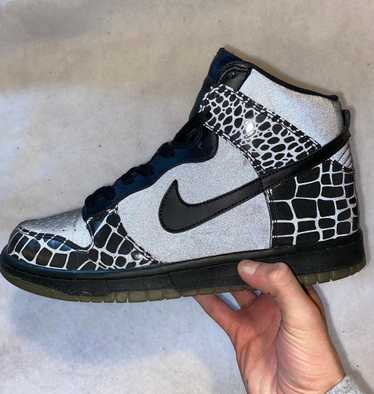 Nike Dunk High Reflector Croc