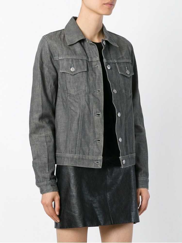 Helmut Lang Pre-Owned 1990s raw denim jacket - Gr… - image 3