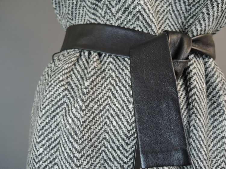 Vintage 1960s Black Dress & Jacket Suit, 36 Bust,… - image 4