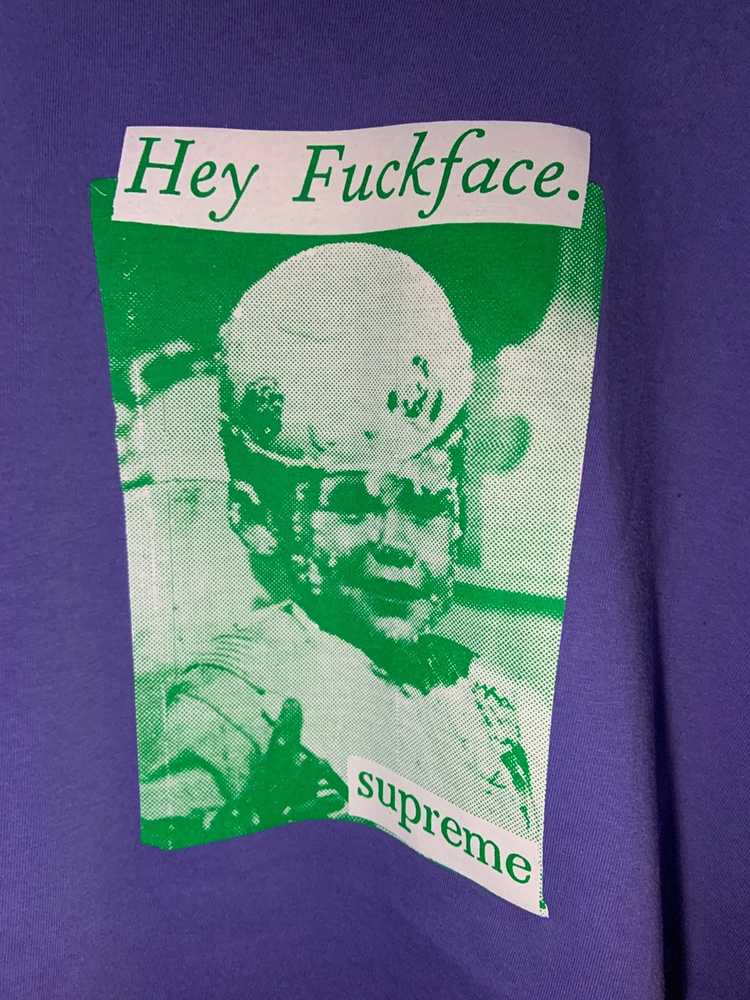 Supreme Supreme Fuckface Tee Purple - image 3