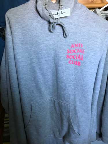 Anti social social clearance club not gildan hoodie