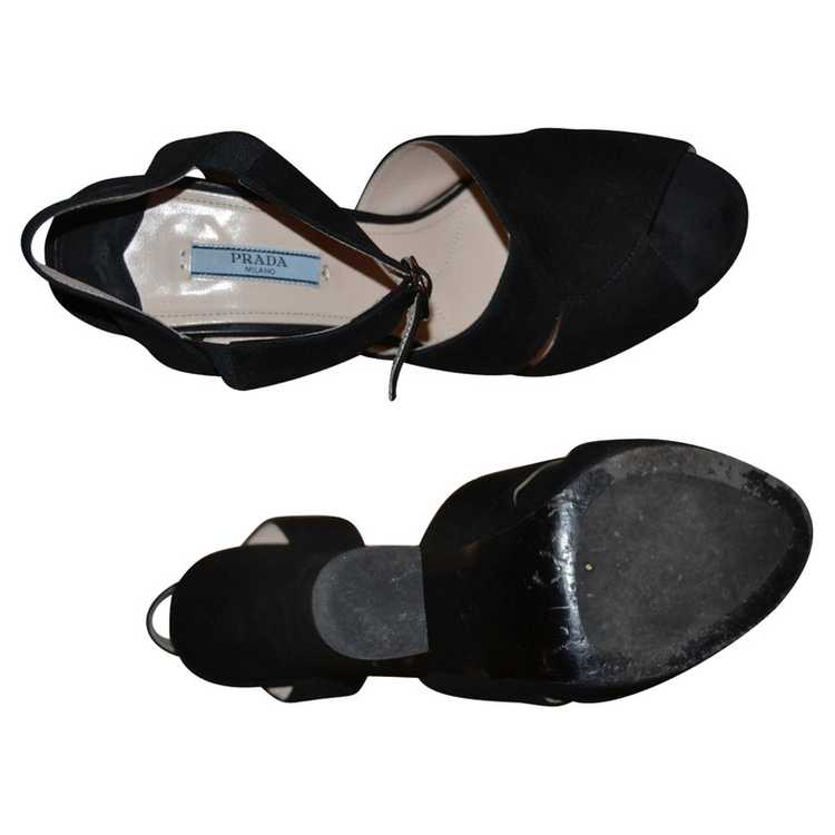 Prada Suede sandals - image 4