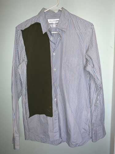 Comme des Garcons Shirt Striped button up with oli
