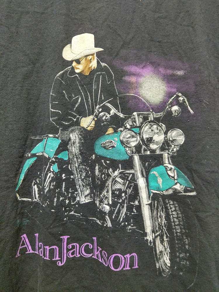 Band Tees × Vintage vintage 1992 Alan Jackson ame… - image 5