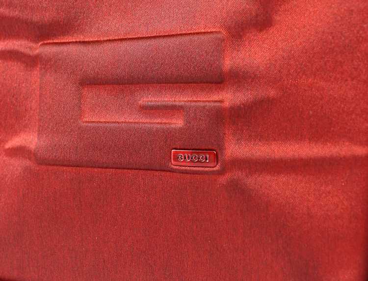 Gucci Tom Ford Red Satin Mini Bag logo - image 3